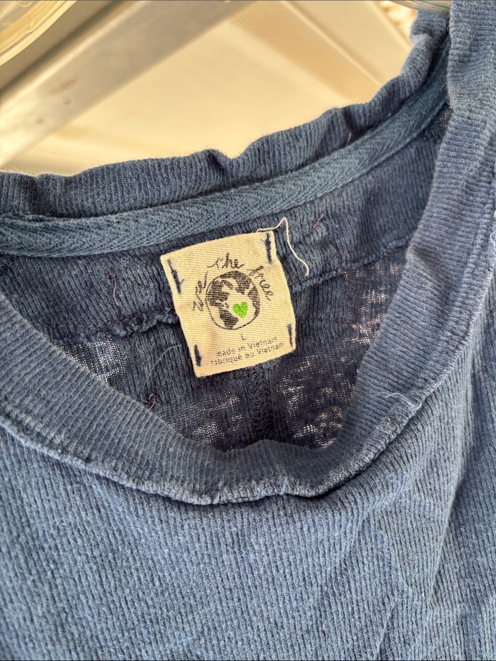 We The Free Short Sleeve Crewneck Tee in Navy - Picture 2 of 4